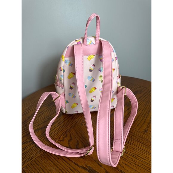 Disney Loungefly Princess Ice Cream Mini Backpack Pink - Picture 4 of 8